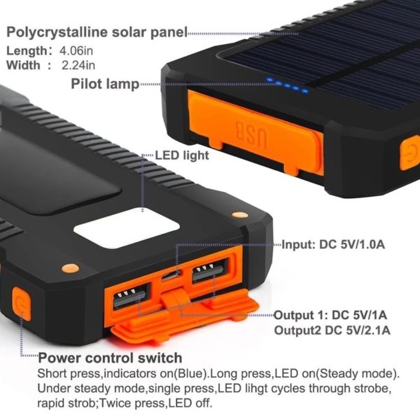 Carregador Portátil impermeável 50000 mah Power Bank - Image 8