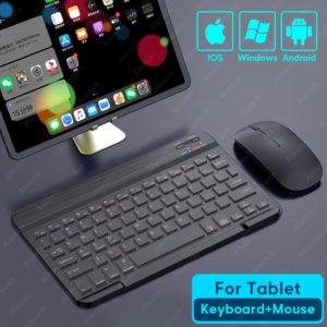 Teclado e Mouse retroiluminados Bluetooth