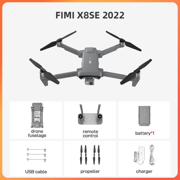 FIMI X8SE Drone 4K professional - Image 9